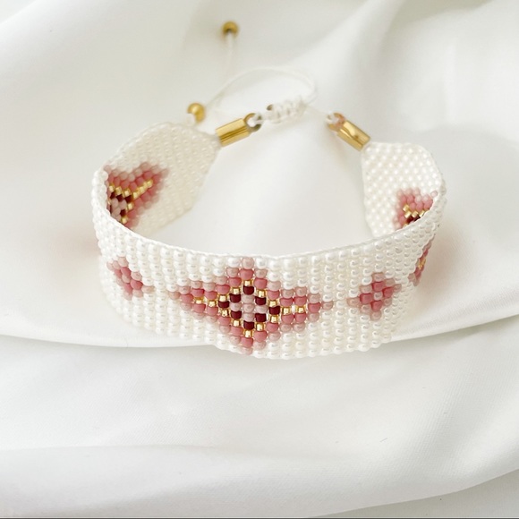 Miyuki Bracelet for women in white - Picture 6 of 6